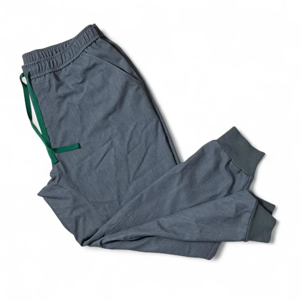 FIGS Technical Tansen Collection Men's Charcoal Grey Jogger Scrub Pants XL Short